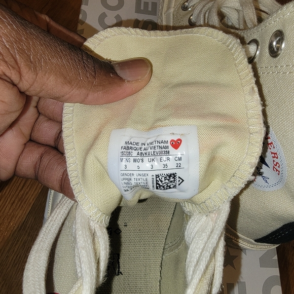 Converse x PLAY Comme des Garçons Chuck 70 - Picture 3 of 12